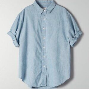 Aritzia - Denim Forum The Jane Shirt; Size M